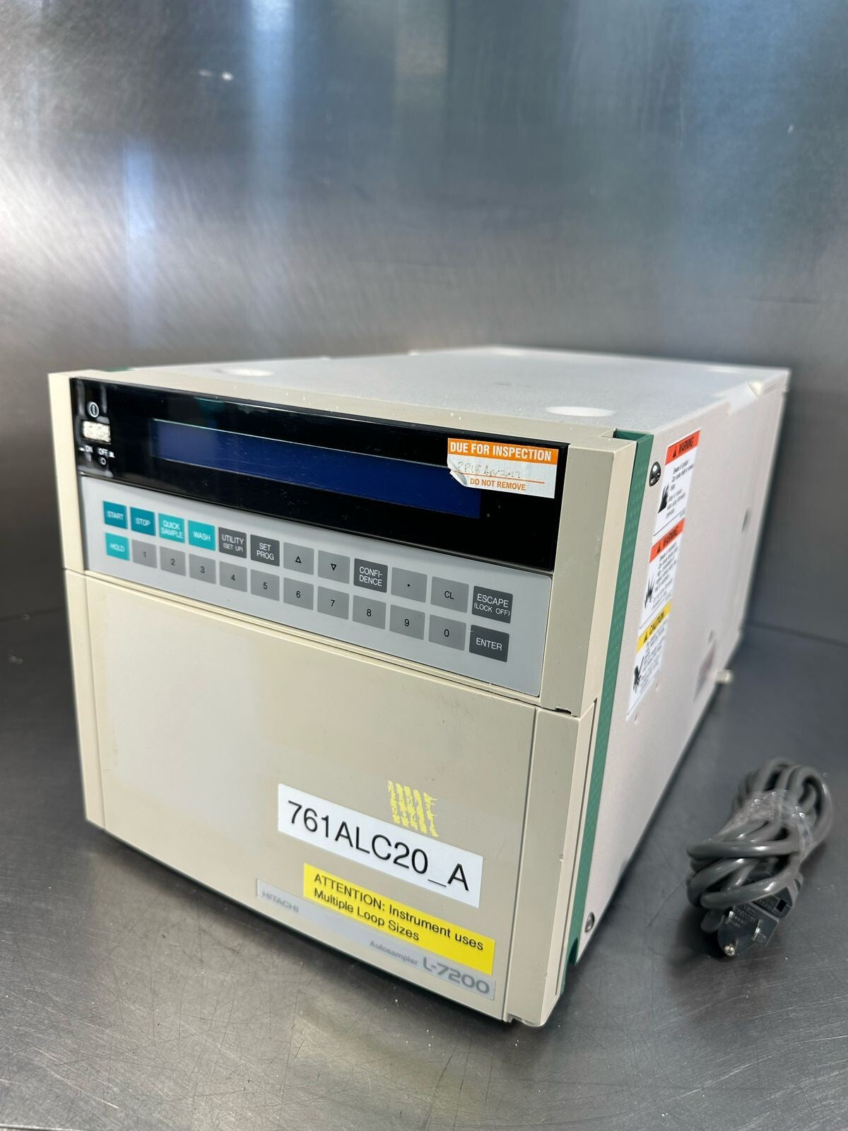 Hitachi L-7200 Autosampler 810-0201 (9.5.4)