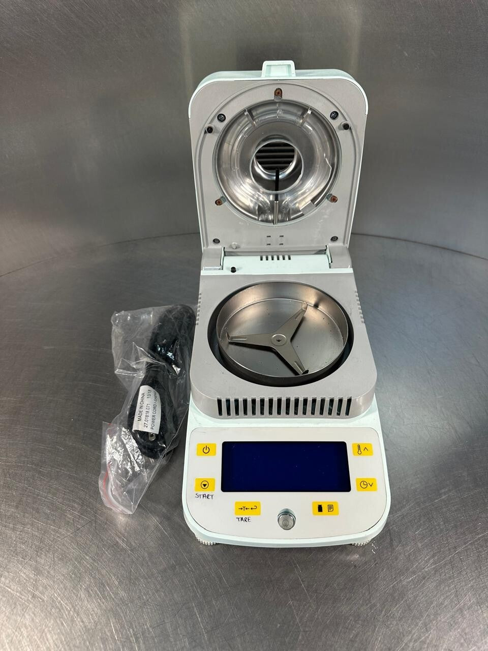 Laboratory Halogen Rapid Moisture Test. IL-50.01 Cap:50g Res.0.01g (12.4.8)