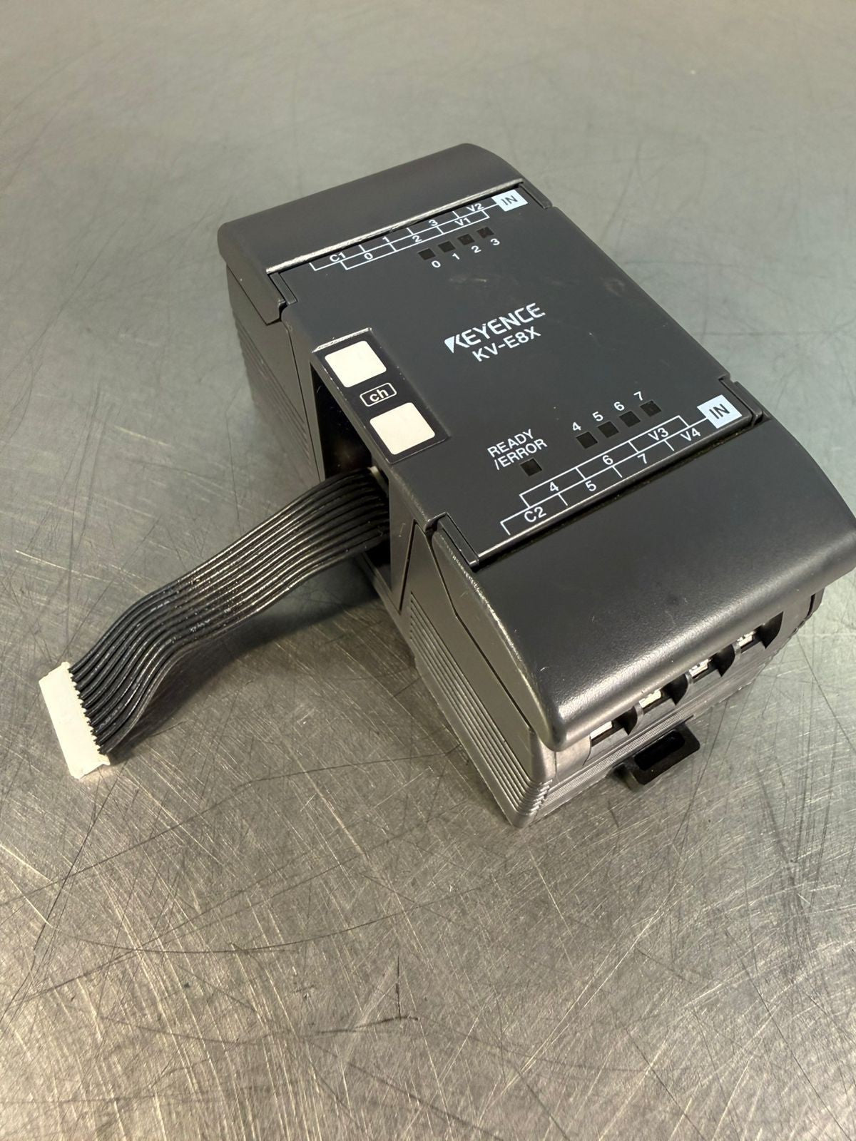 Keyence KV-E8X Compact PLC Input Expansion Mod Unit 8-Point      (7.2.3)