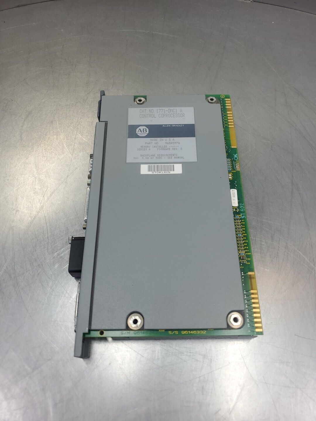 Allen-Bradley 1771-DMC1 Ser A Control Coprocessor.                         3D-39