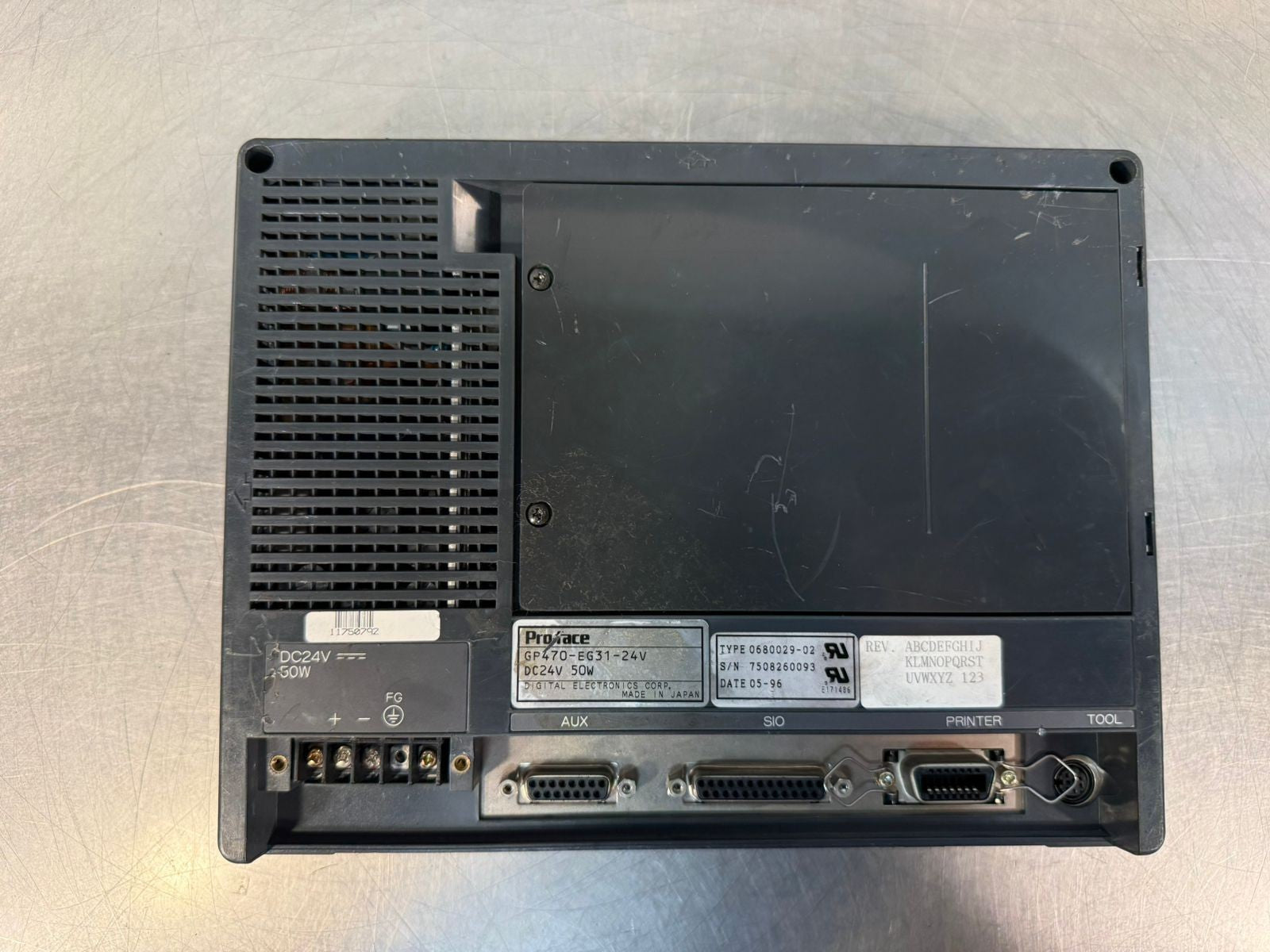 Pro-Face GP470-EG31-24V DC24v 50w Touch Screen                     (8.3.5)