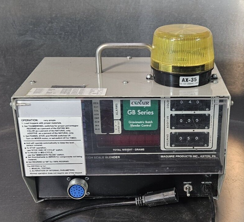 Maguire 17 PIN/4 Micro Blender  Pos Autoweigh CTRL 115V 60Hz            (BIN245)