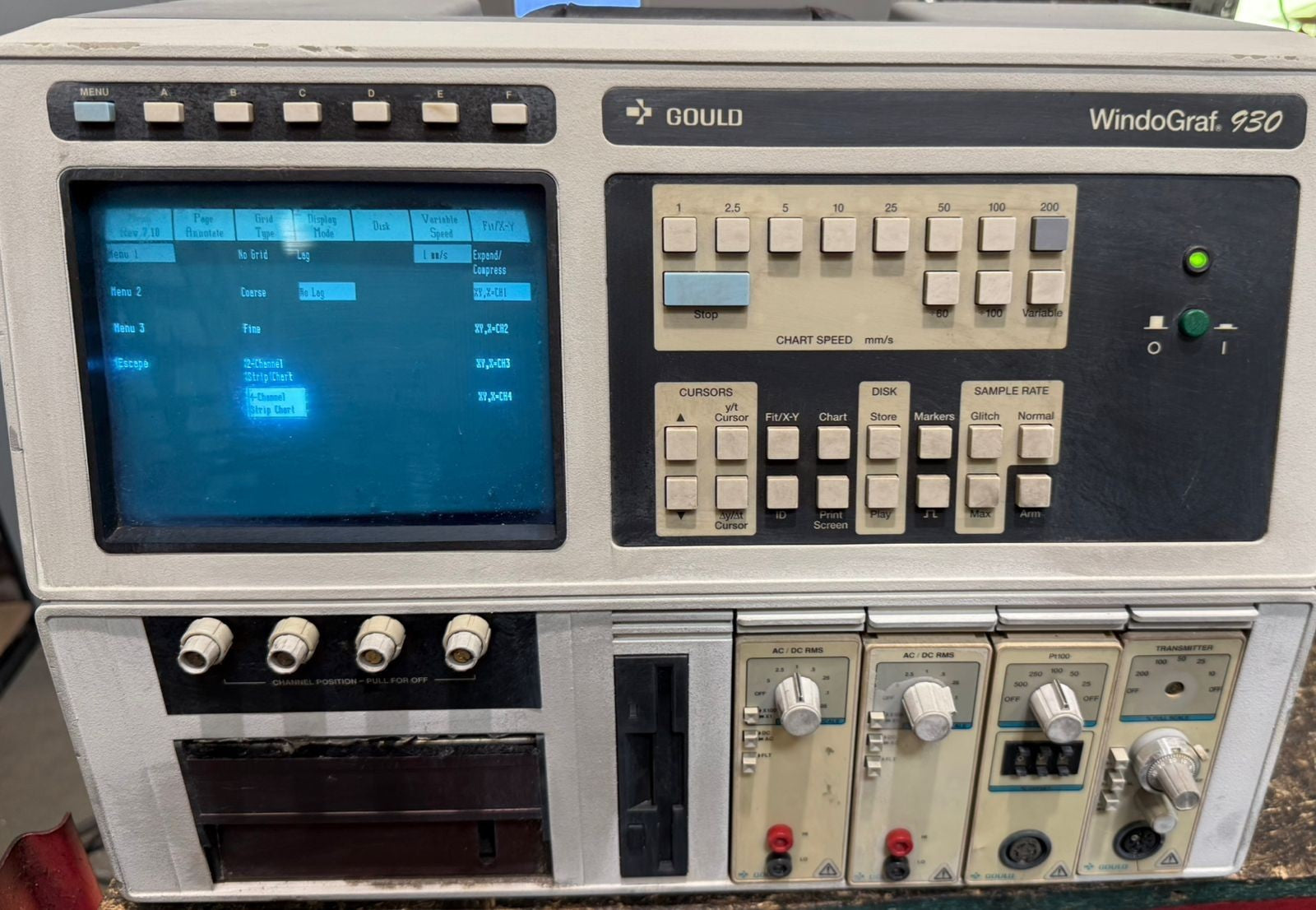 Gould WindoGraf 930    40-9800-00               (10.4.1)