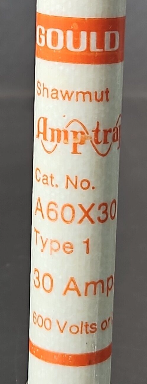 Gould shawmut A60X30 Time delay fuse                                     Loc4E7