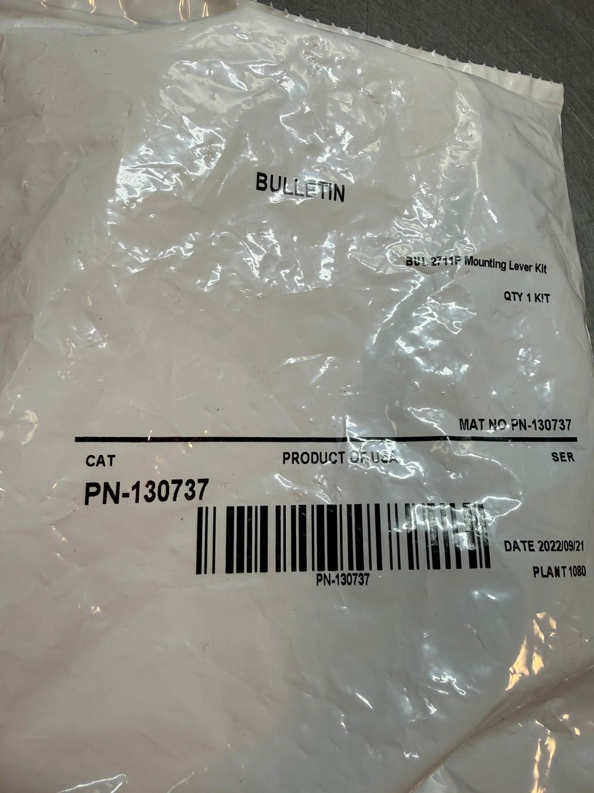 Allen-Bradley 130737 BUL 2711P 4 Piece Mounting Lever Kit         (7.3.2)