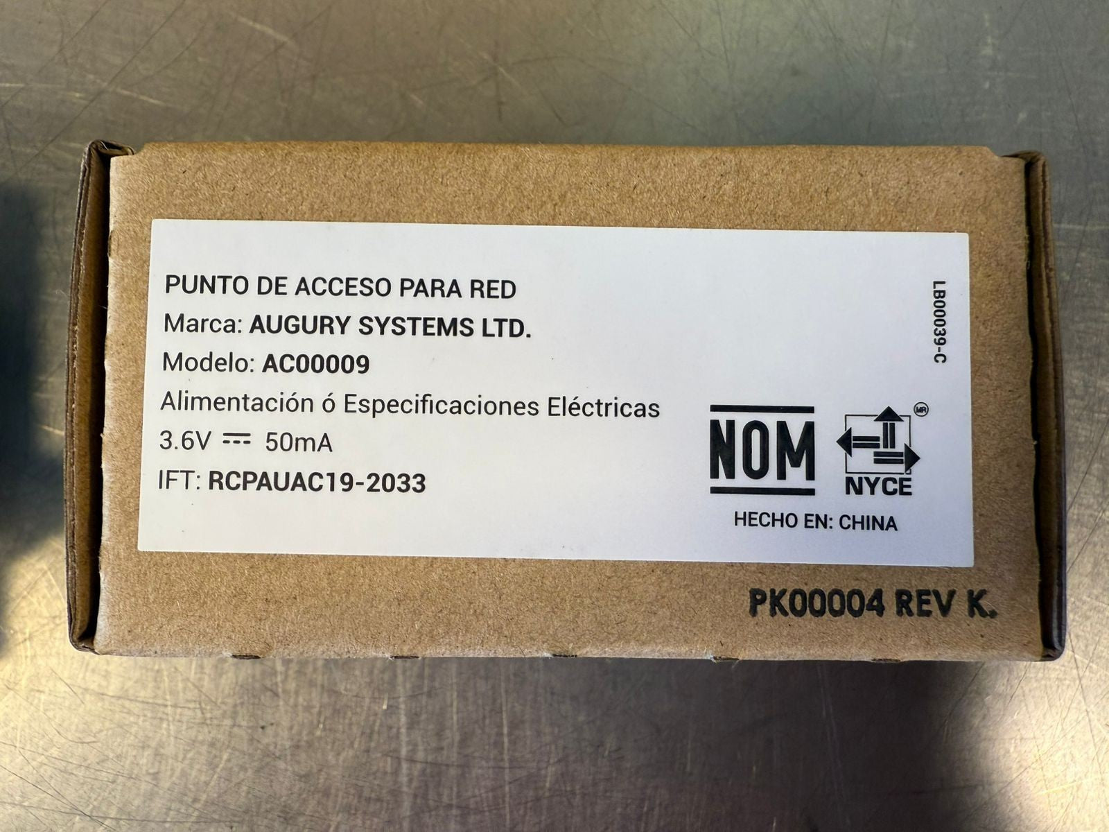 Halo AC00009 VIBRATION SENSOR *NEW*  Endpoint                  (3.2.2)