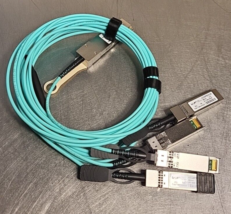 Active Optical Cable QSFP+ 40Gbps, 20M, Cisco Compat. AOCQP40-020-CS(BIN461)
