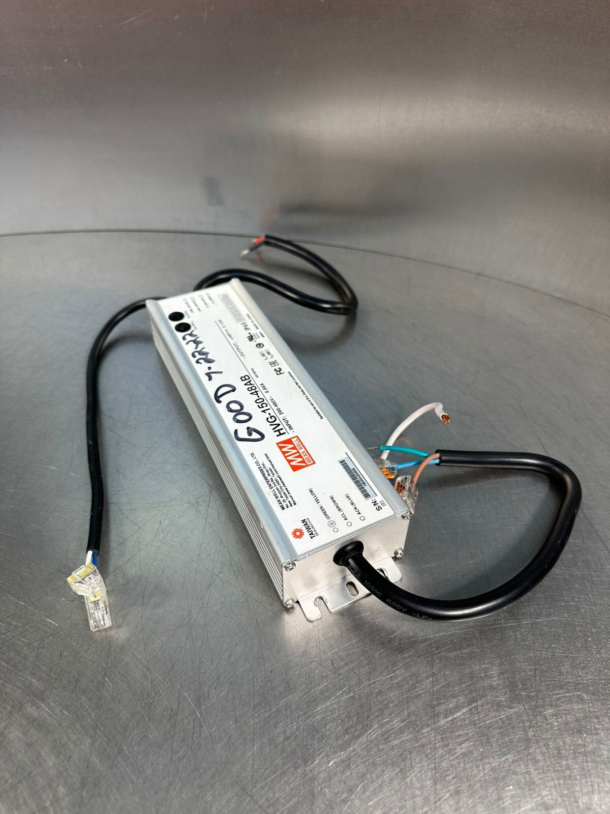 Mean Well HVG-150-48AB Power Supply, 200-480V~, 0.88A, 50/60Hz     (7.4.5)