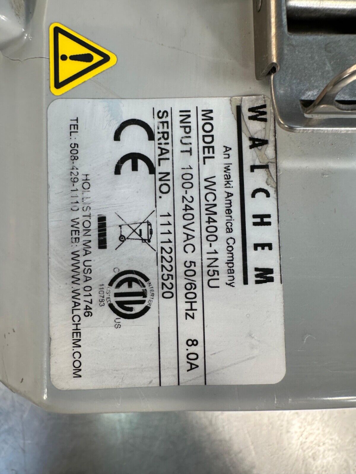 Walchem WCM-400-1N5U /   WCM-400-1N5U (2F-4)