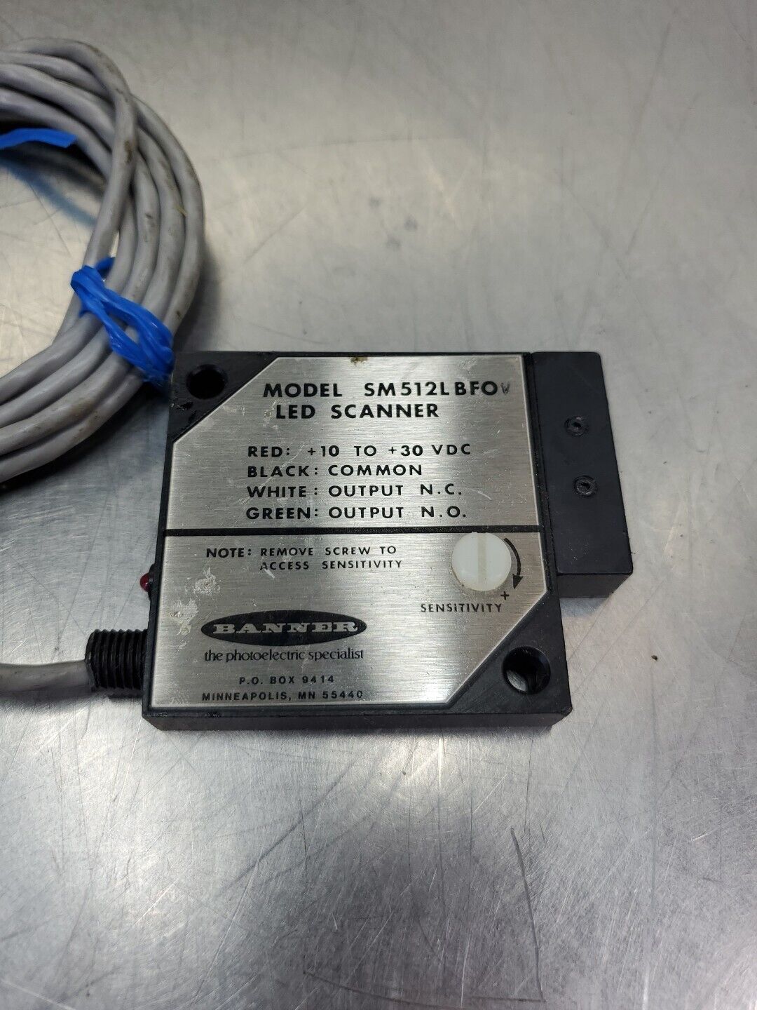 Banner SM512LBFOV 10-30VDC LED Scanner  Module.                            5E-17