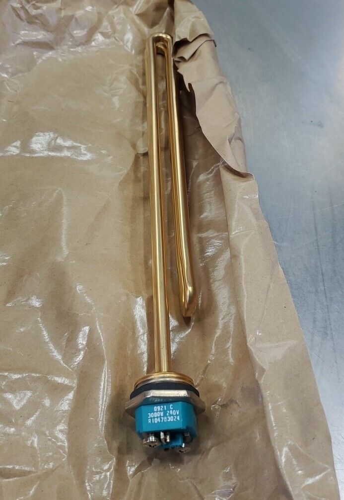 APCOM R104703024 Gold-Plated Water Heater Element, 3000W 240V.             5D-28