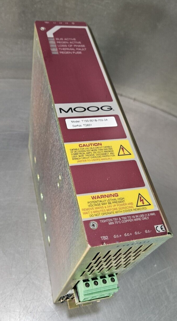 MOOG T150-901 B-702-2A Servo Drive                                      (BIN552)