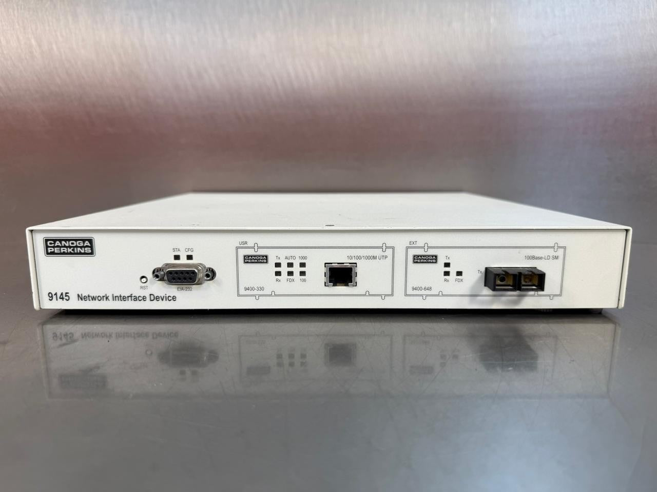 Canoga Perkins 9145-B2R Network Interface Device 100-240Vac 0.15A (8.4.6)