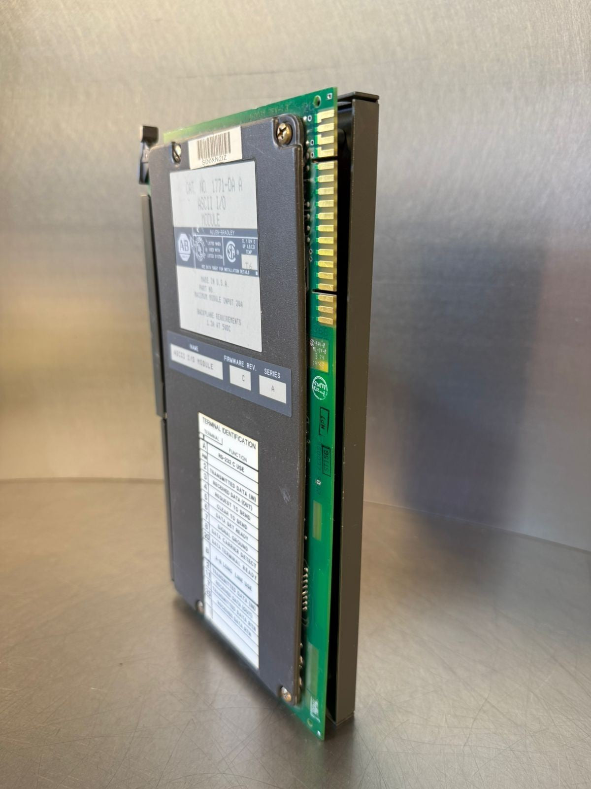 Allen Bradley 1771-DA /A ASCII I/O Module                          (8.5.1)