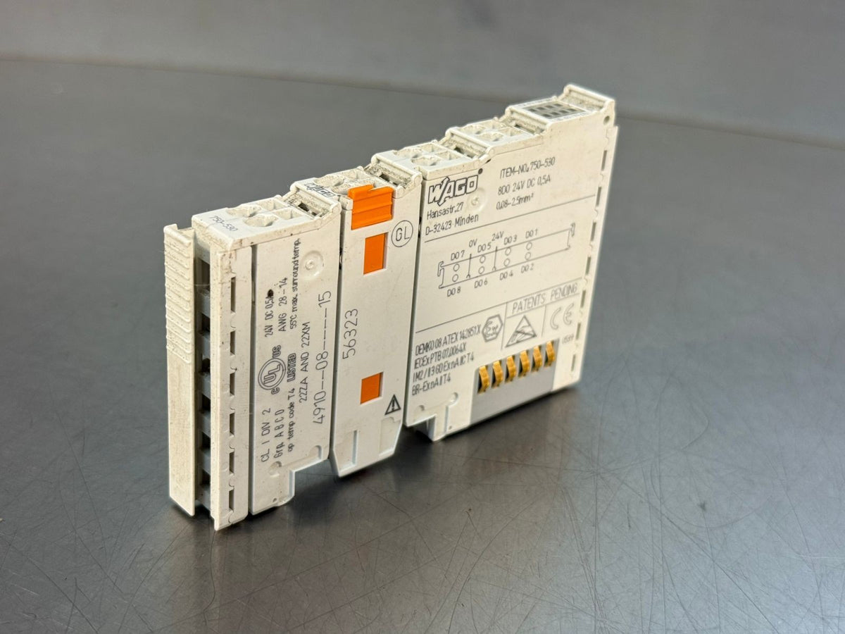 Wago 750-530 8 Channel Digital 24Vdc 0.5A                          (3.1.1)