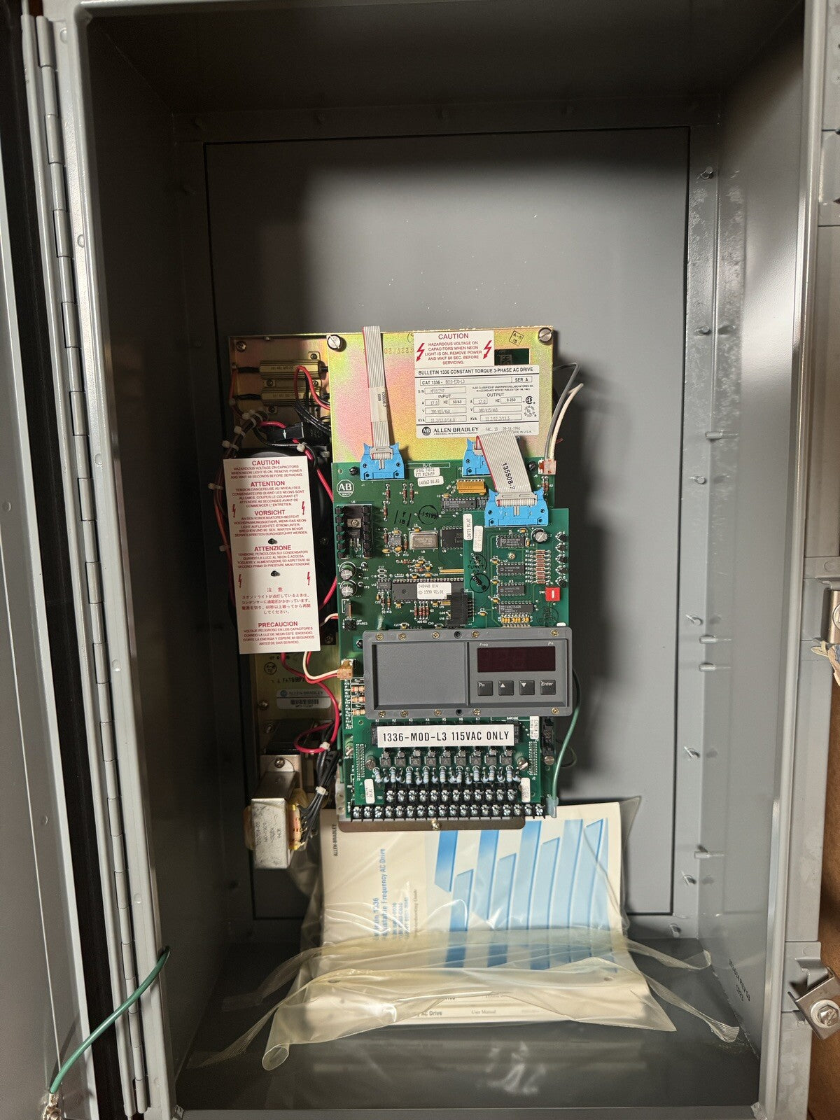 Allen Bradley 1336-B010-EJD-L3 Ser A. AC drive 3 phase controller