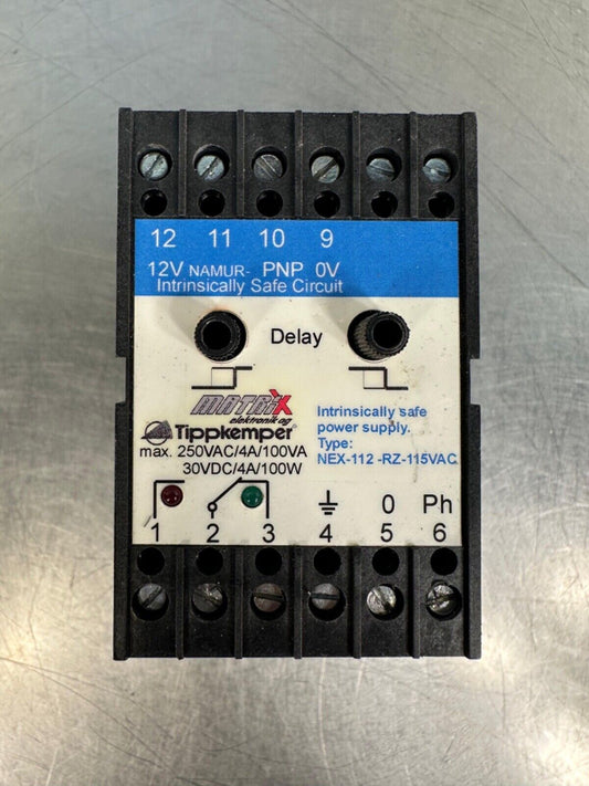 Matrix Elektronik Ptb03 Atex 2091  Nex-112-Rz-115Vac (4B-29)