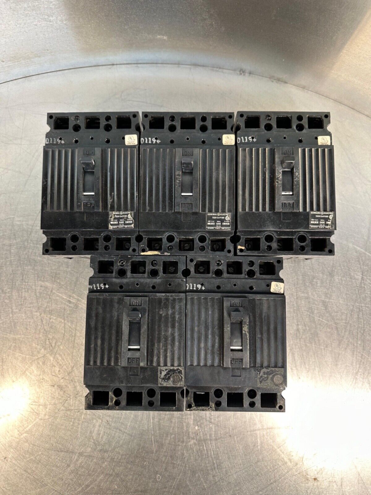 GE TED134Y100 480VAC, 100 AMP Used. -  Each  (4A-28)