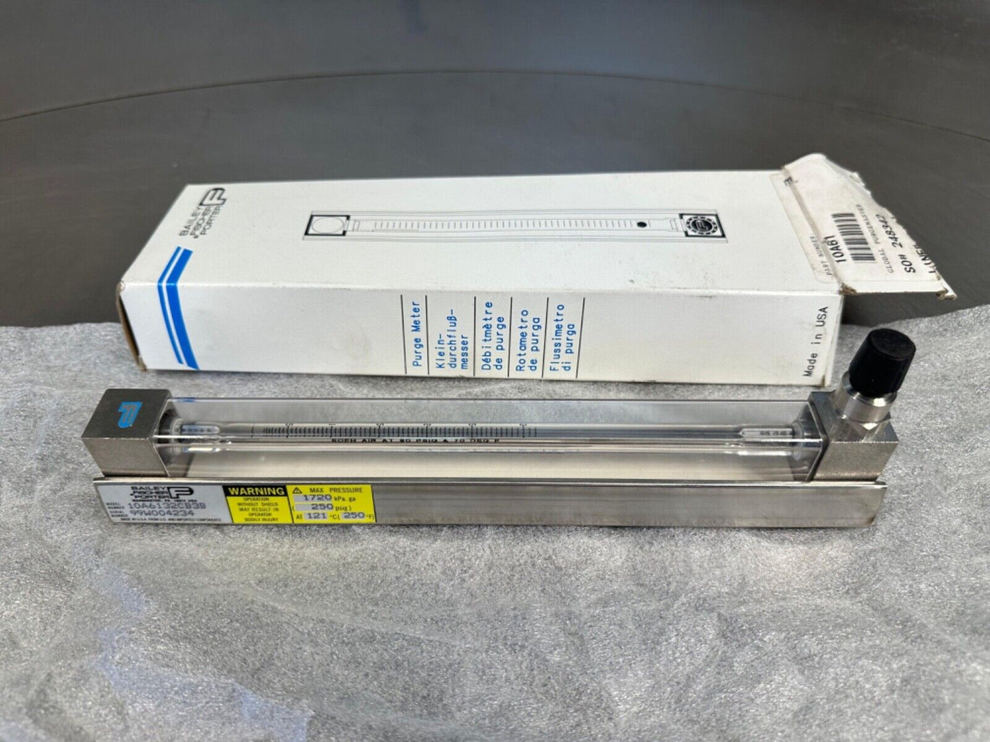 Bailey 10A61  10A61-32CB3B Global Purgemaster 250 psig / 1720 Kpa (5d-24)