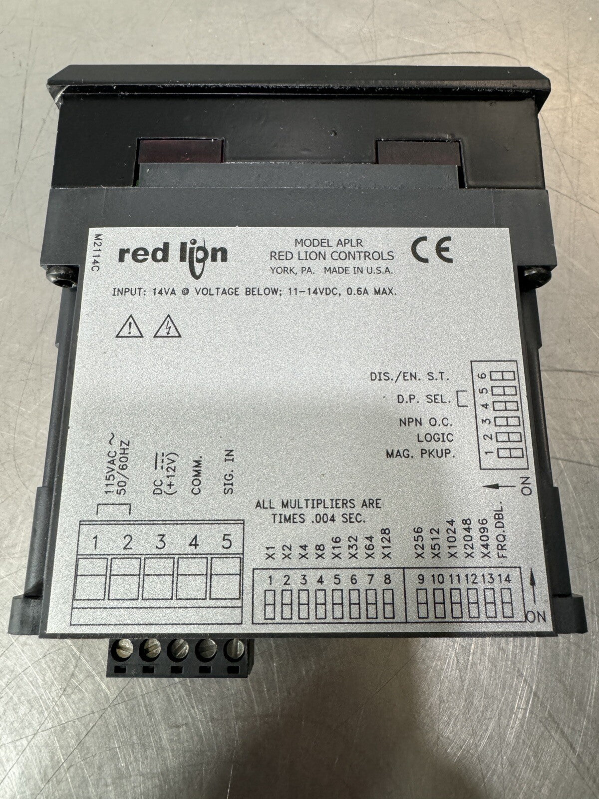 New Red Lion APLR0600 Display *Missing original box* (bin4.4.4)