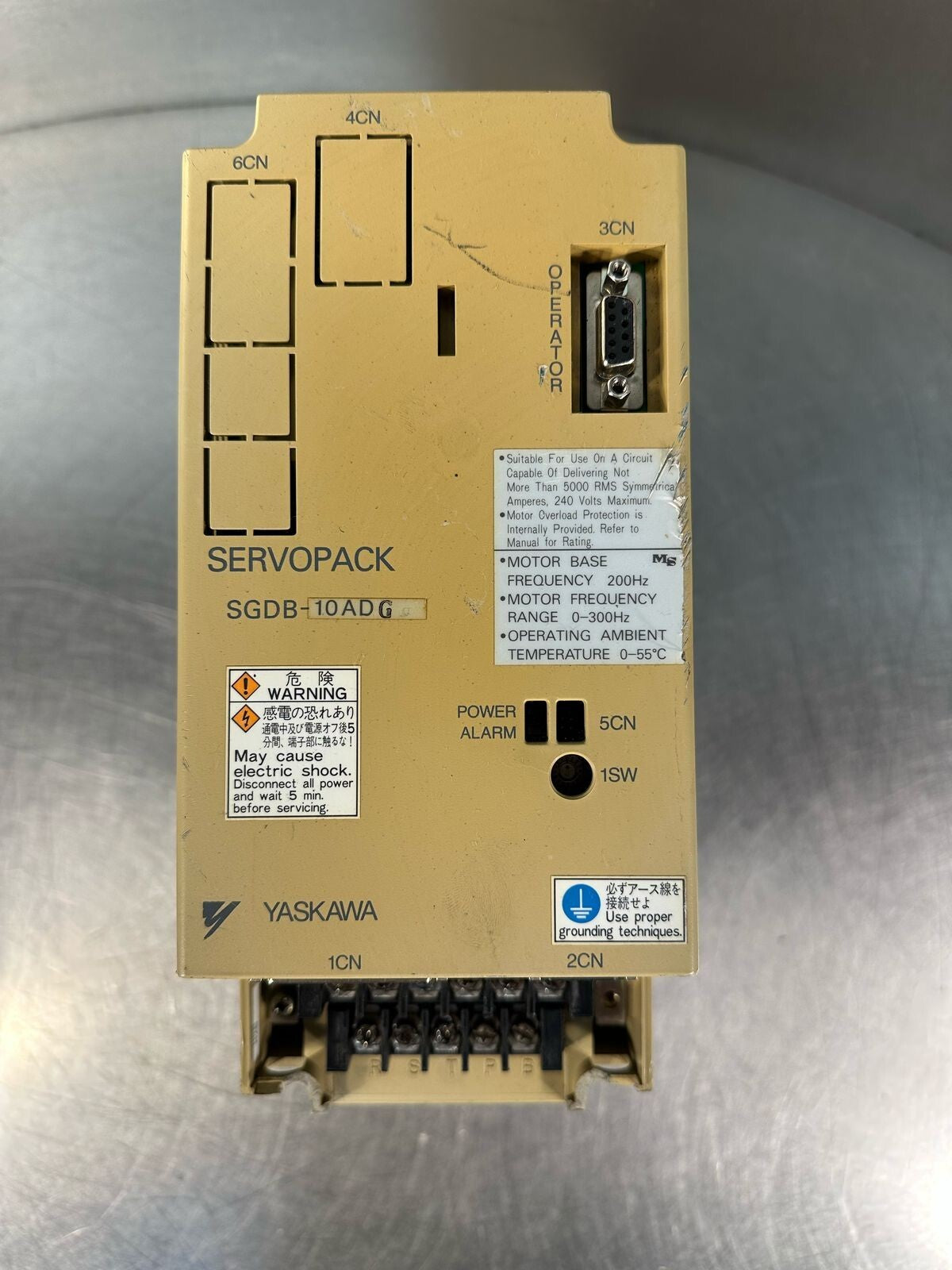 Yaskawa SGDB-10ADG    SGDB10ADG SERVO PACK                (8.4.6)