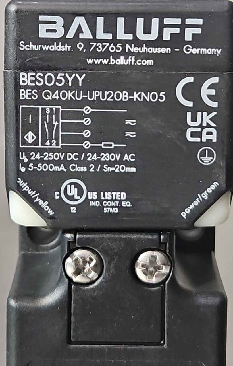 BALLUFF BES05YY /Q40KU-UPU20B-KN05 / BESQ40KUUPU20BKN05                 (BIN424)