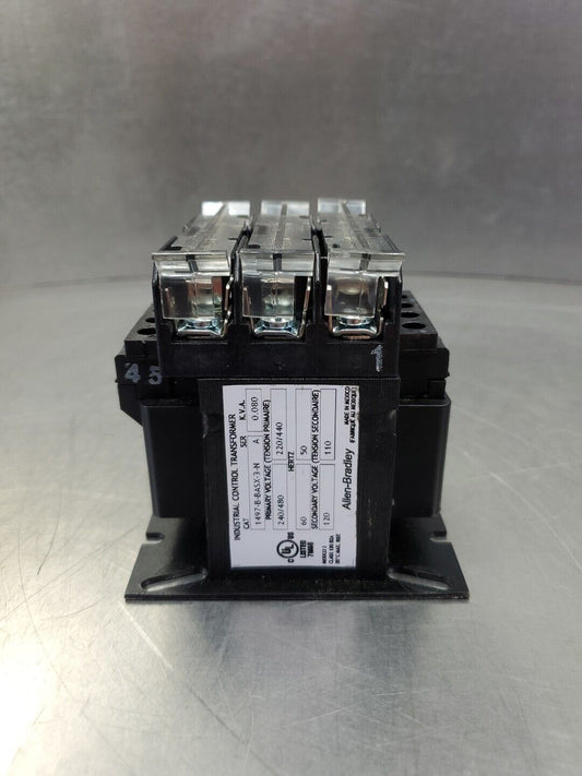 Allen Bradley 1497-B-BASX-3-N Control Transformer, 240/480V to 120V.       4B-34