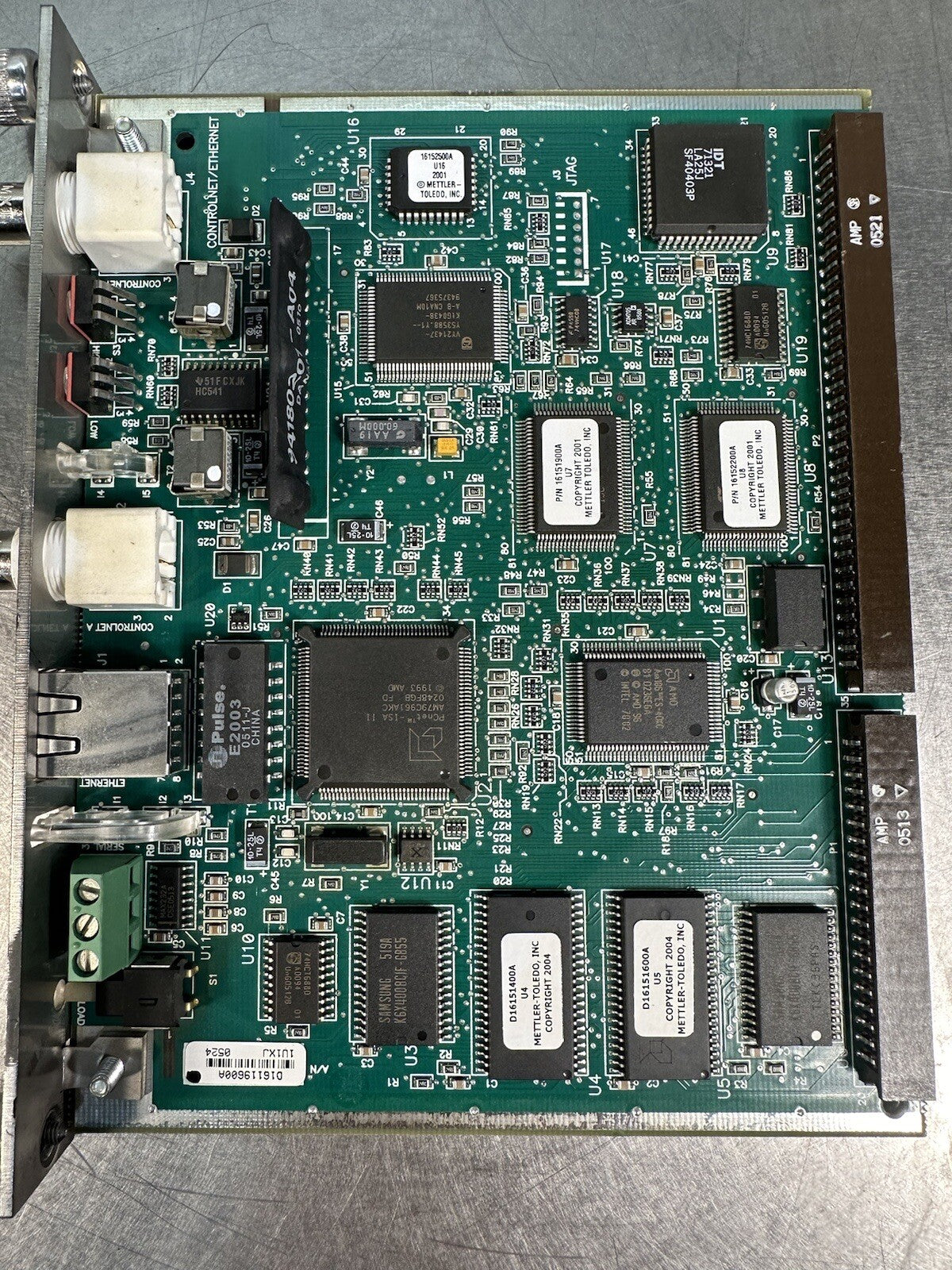 Mettler Toledo D16119600A ControlNet EthernetIP Interface Board (BIN-1.4.2)