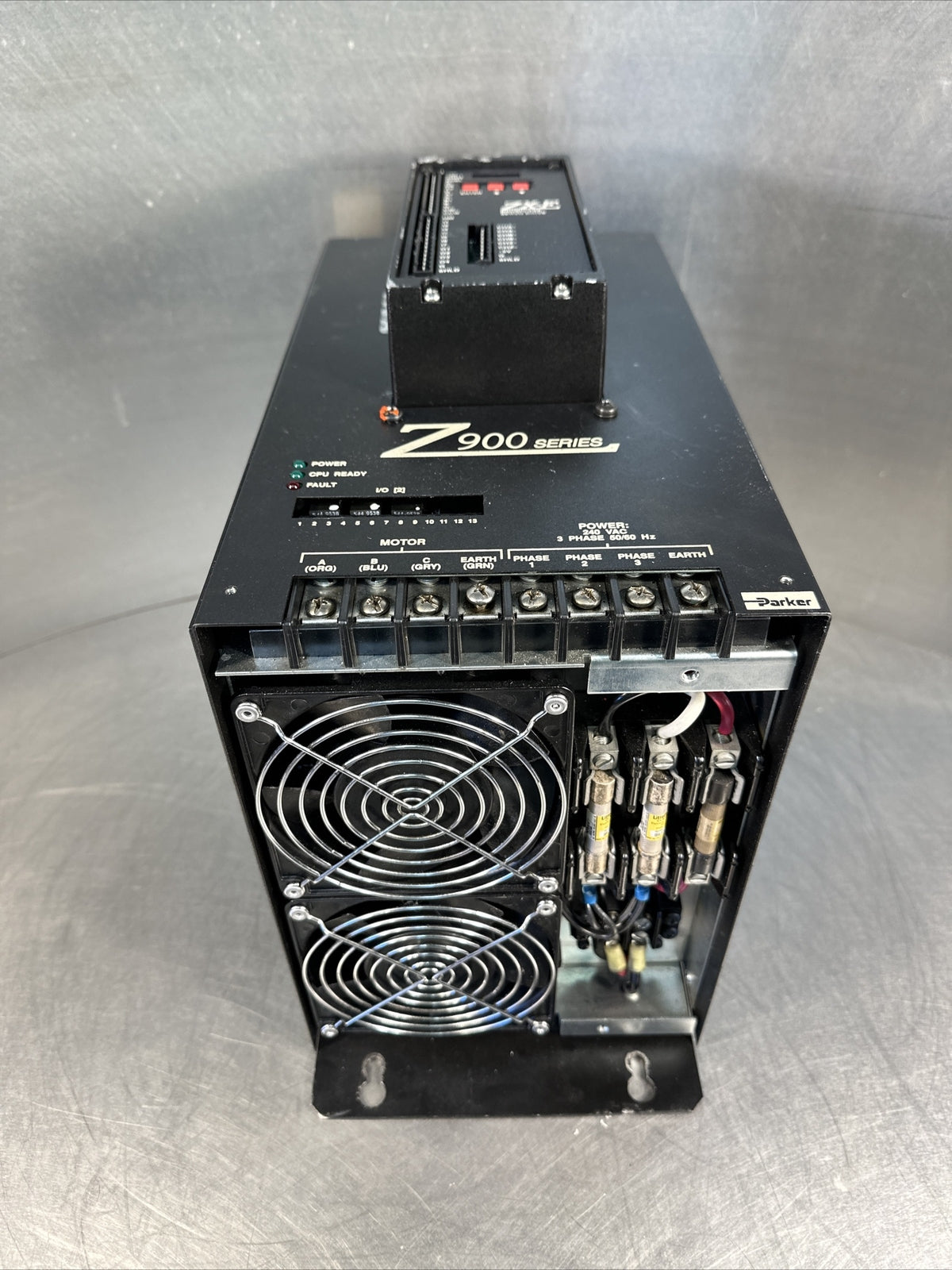 PARKER Z-900 Series ZX-F Brushless Servo Driver ZXF900-DRIVE-240     (BIN-2.5.2)