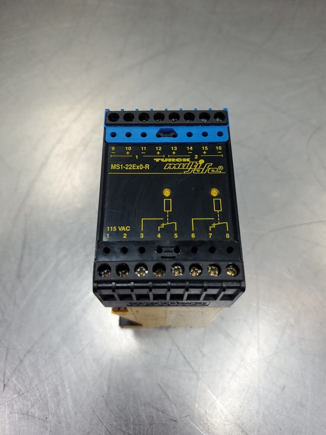 Turck MS1-22Ex0-R Switching Amplifier, 2-Channel.                           5E