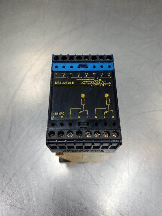 Turck MS1-22Ex0-R Switching Amplifier, 2-Channel.                           5E