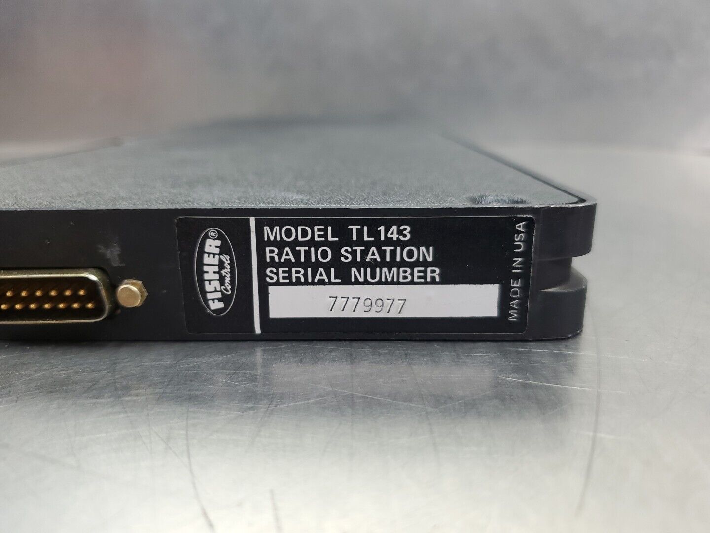 FISHER Model TL143 Ratio Station Module.                                   3C-41