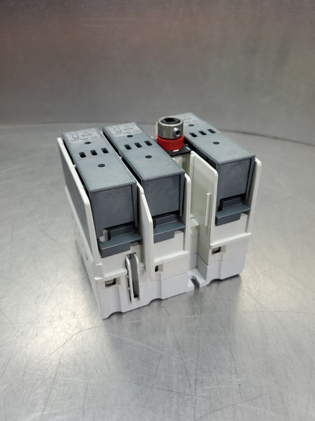 ABB OS 30ACC12 600VAC 30A Fused Switch w/3-Ferraz Shawmut ATMR20 20A Fuse  4B-36