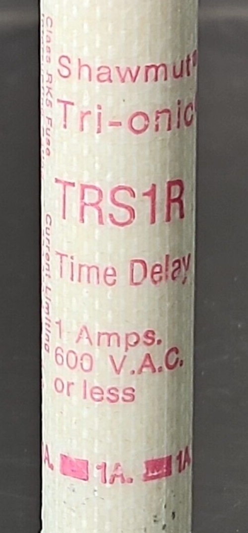 Gould shawmut TRS1R Time delay fuse. Lot of 2                      Loc4D18