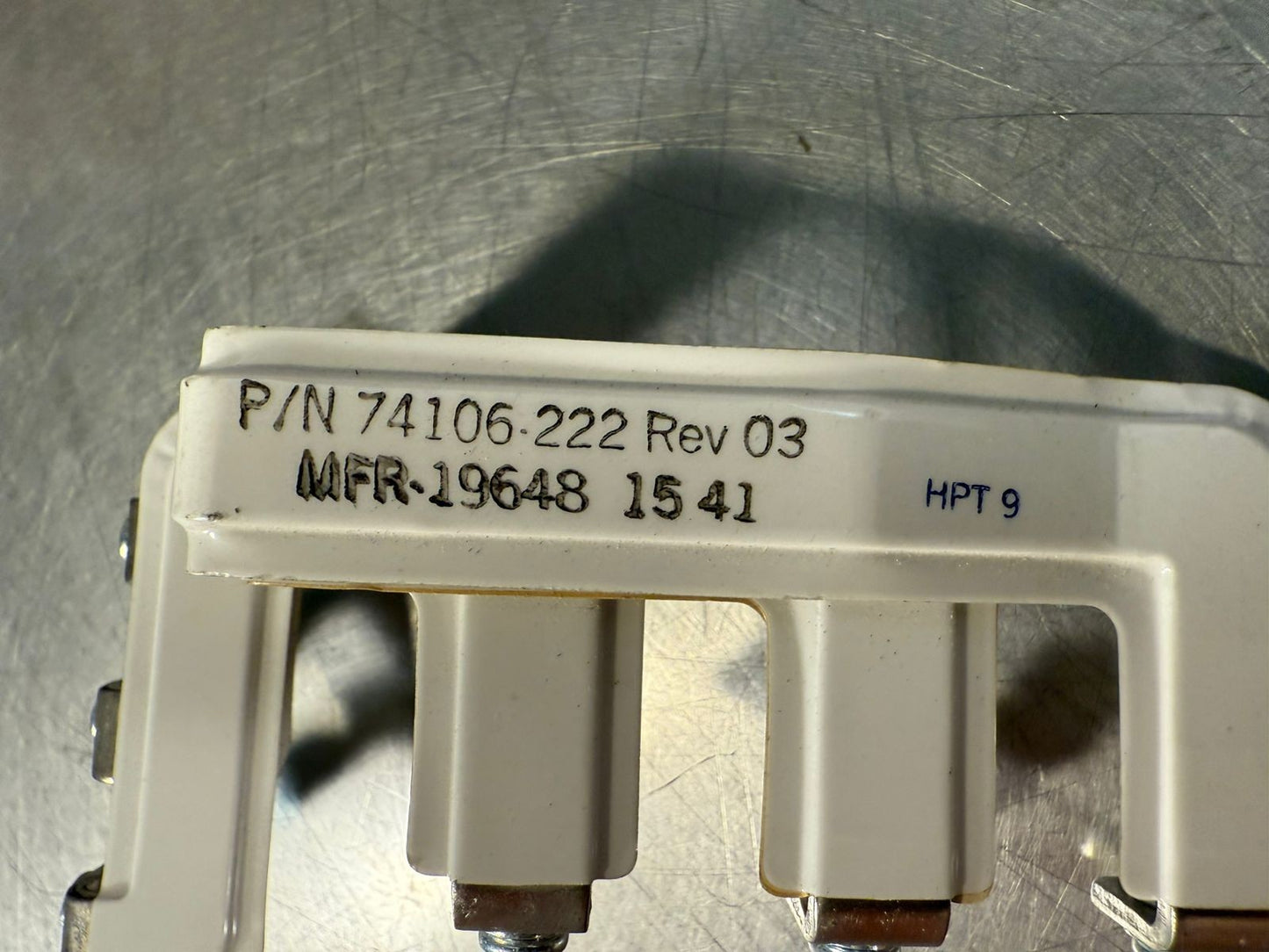 Used 74106-222 Rev.03 MFR 19648                                    (7.3.3)