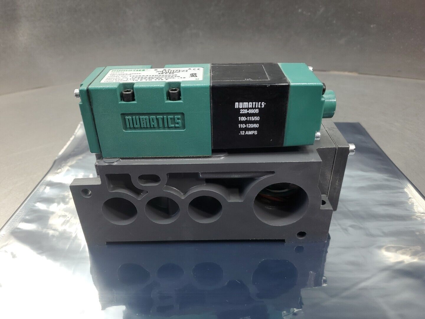 NUMATICS 152SA415K000030 SOLENOID VALVE, 150PSIG 110-120V.                 6A-10