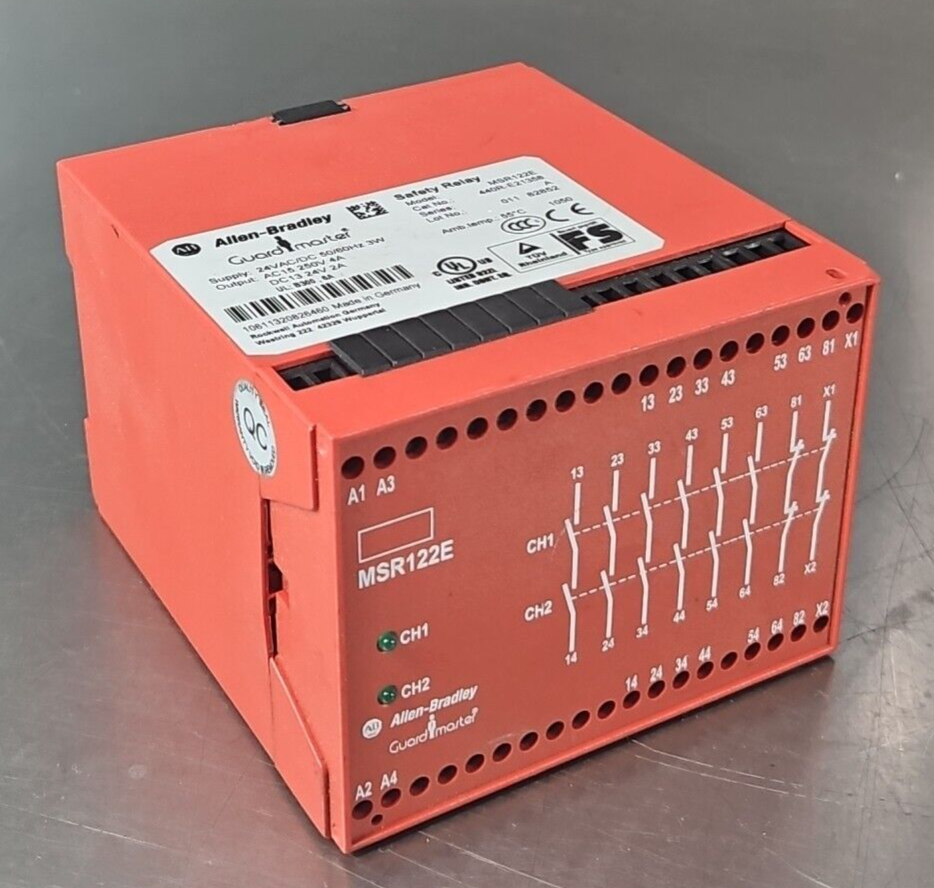 Allen-Bradley 440R-E21358 Safety Relay  SerA                             loc4A13