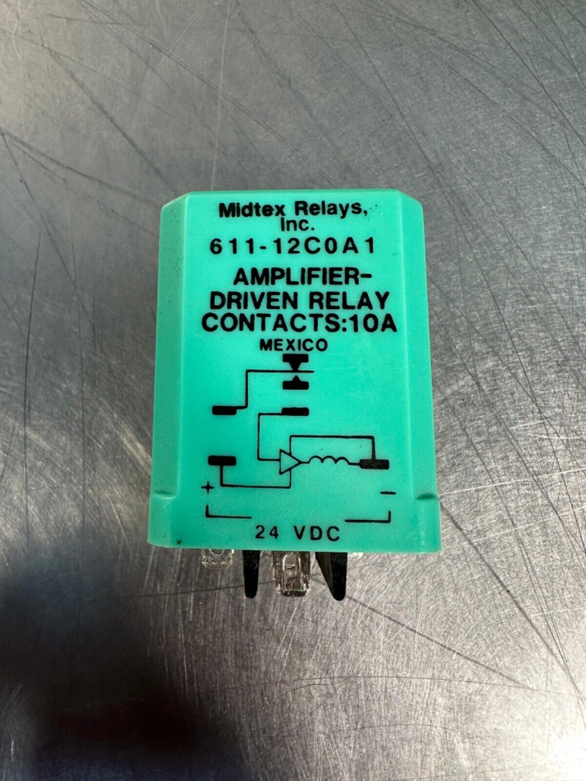 Midtex Relays 611-12C0A1 Plug-In Relay 24VD  61112C0A1 (4B-17)