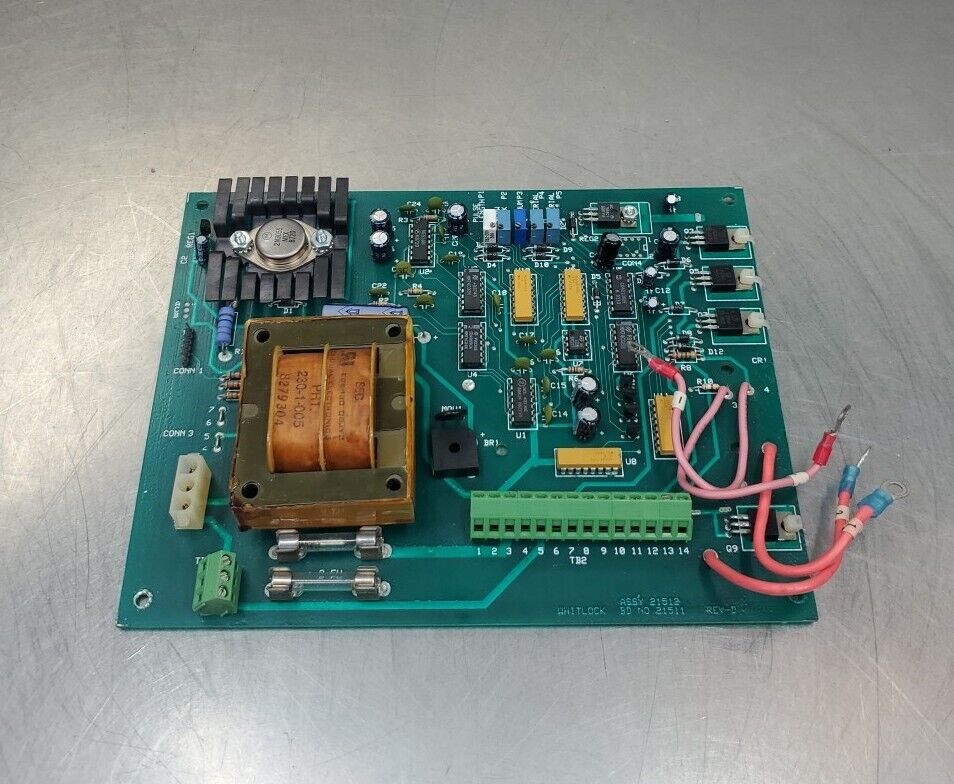 Whitlock Assy 21512 (21511 Rev.D) Circuit Board.                            3D-6