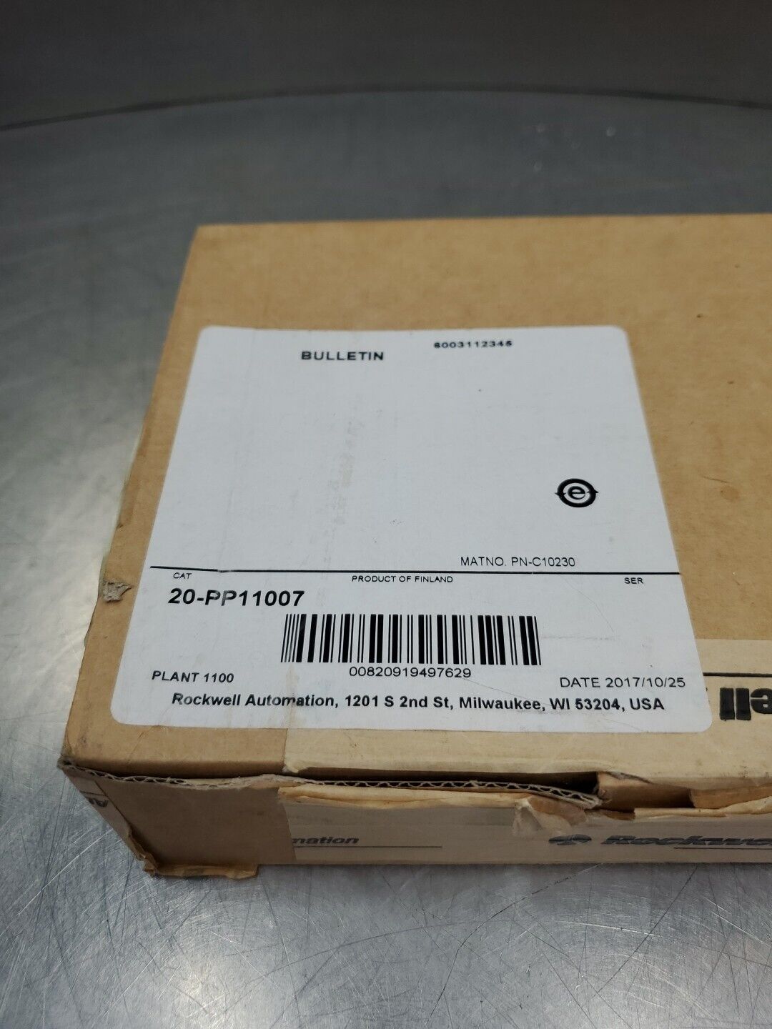 Rockwell Automation 20-PP11007 BULLETIN Cable.                             5D-16