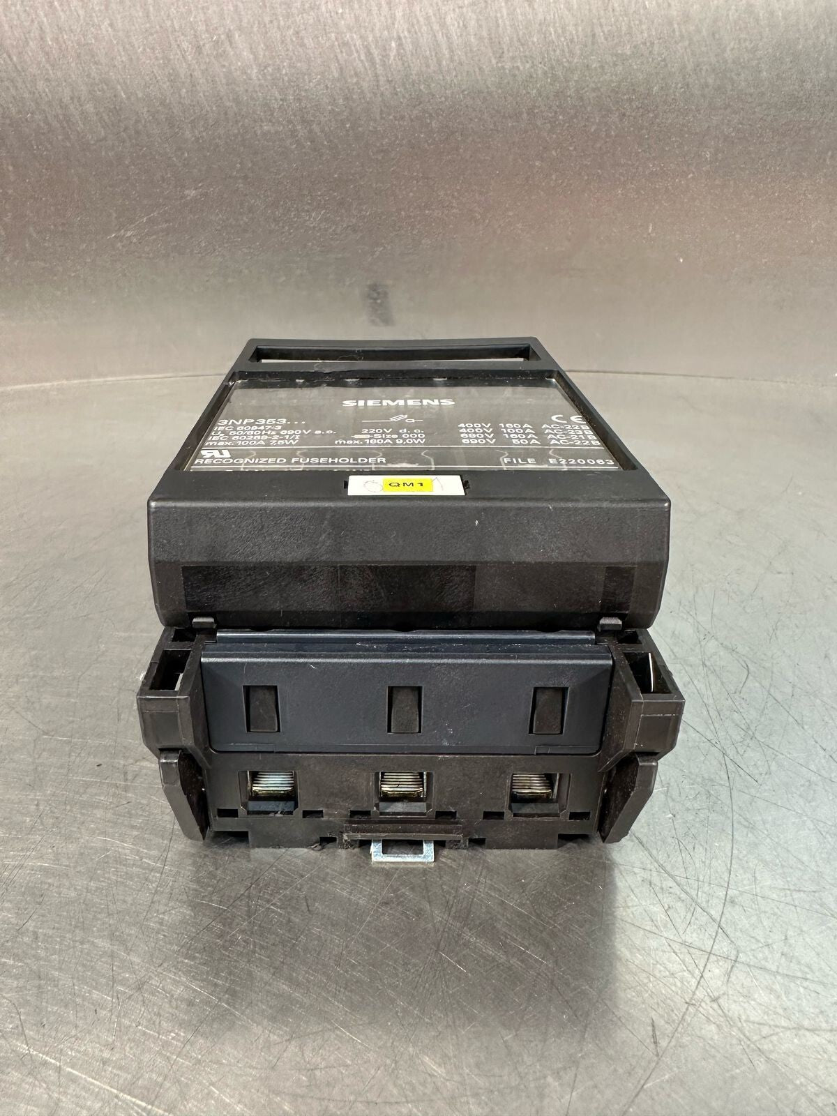Siemens 3NP353 3ZX1012-0NP30—1AA2 Disconnect Fuse + 3 units x 50A     (7.4.3)