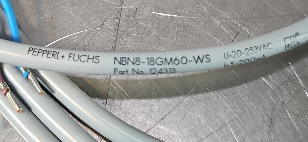 Pepperl+Fuchs NBN8-18GM60-WS Proximity Sensor                            Loc5D28