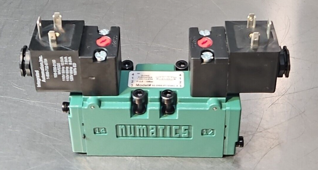 Numatics 92-3900-P110VAC-X + (Integrated Automation  WV5320)            (BIN424)