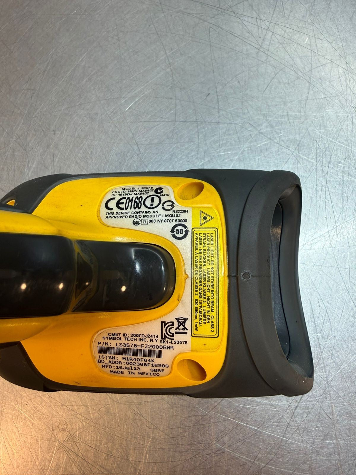 Motorola LS3578 Barcode Scanner       LS3578FZ20005WR              (5.4.3)