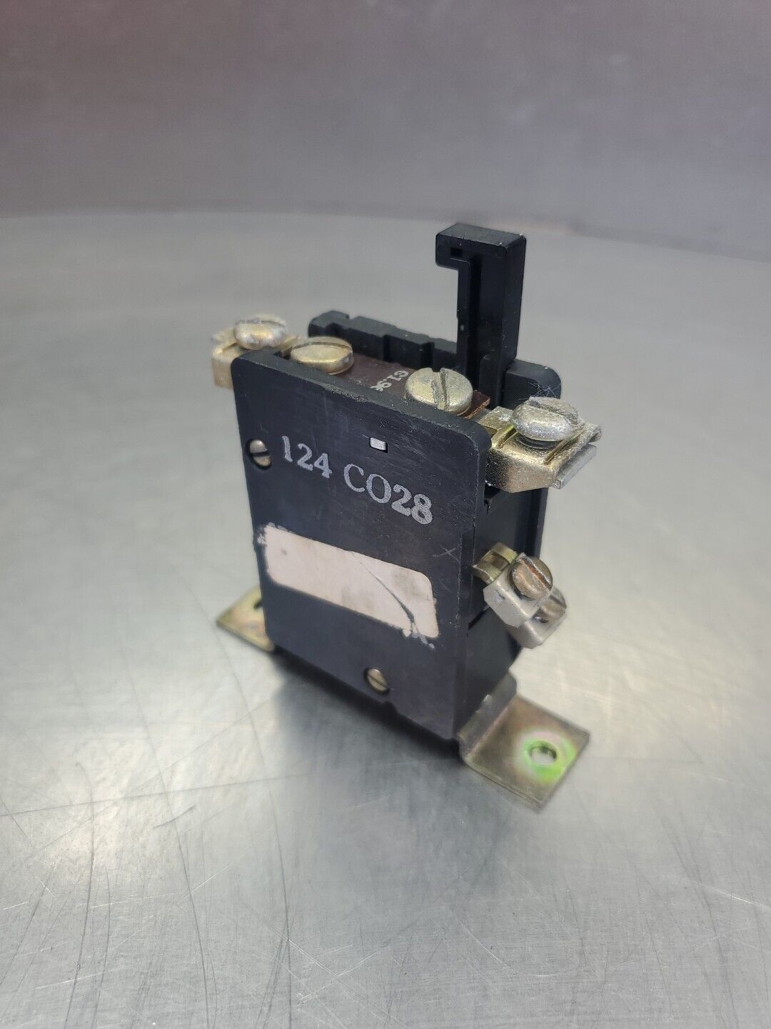 GENERAL ELECTRIC CR124 Ser. A FK OVERLOAD RELAY.                           4E-24