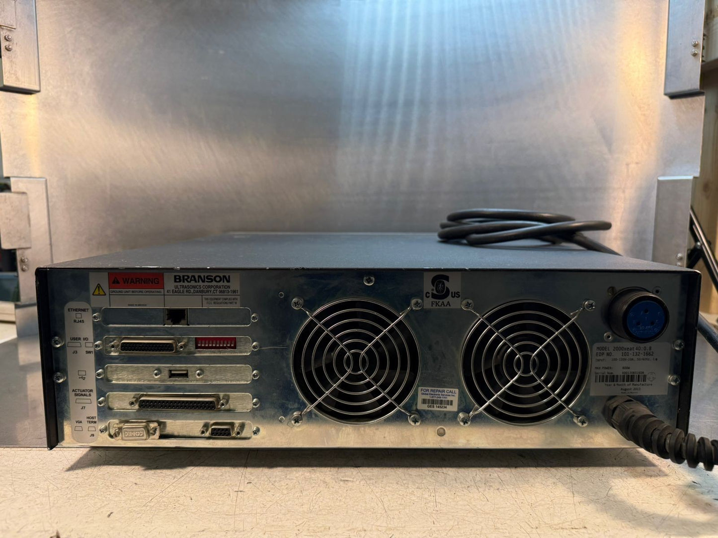 Branson 2000 Xeat Digital 40:0.8 Power Supply                      (9.6.3)