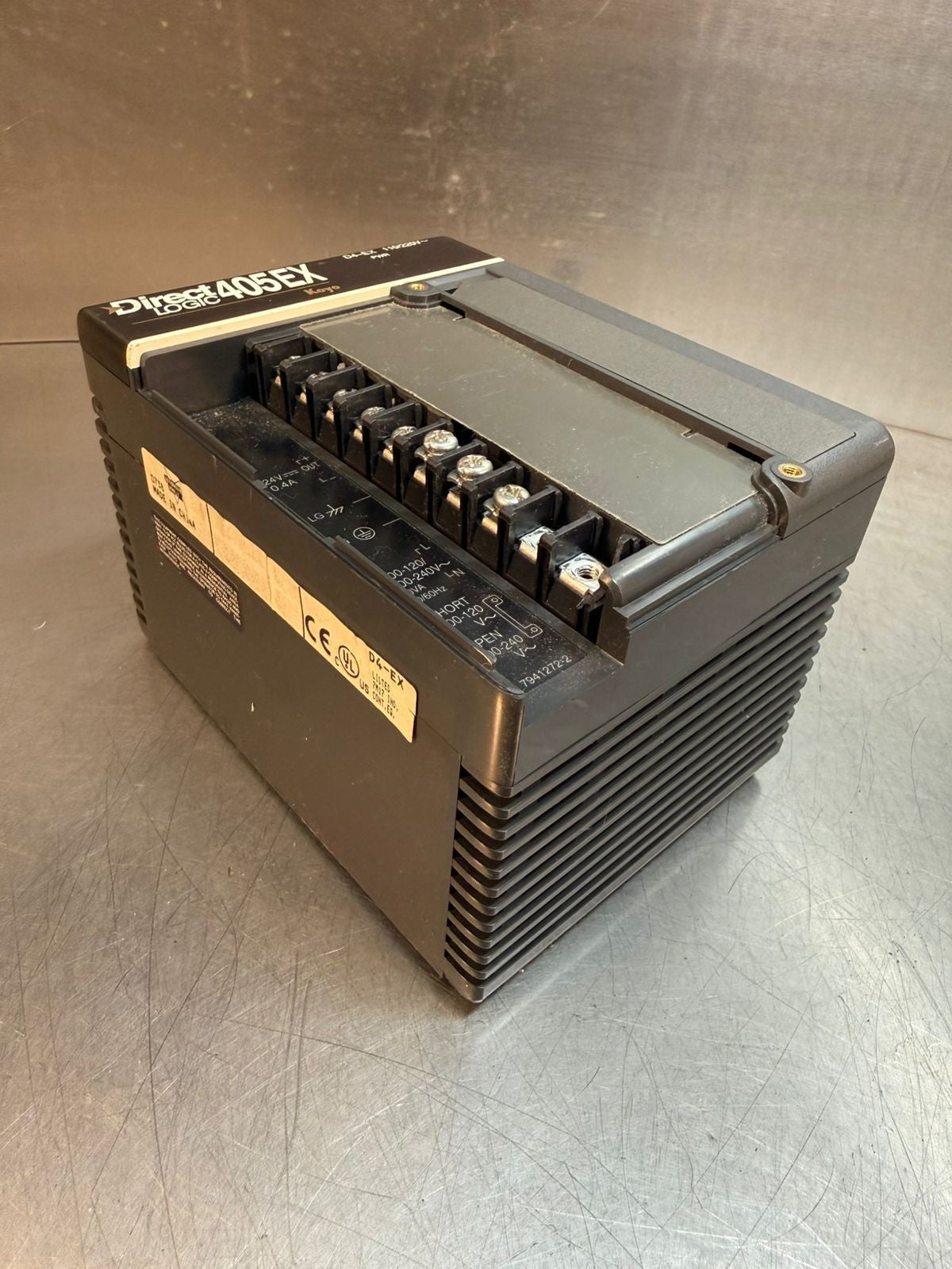Koyo Direct Logic 405EX CPU D4-EX 110/220V Automation Direct       (9.3.4)