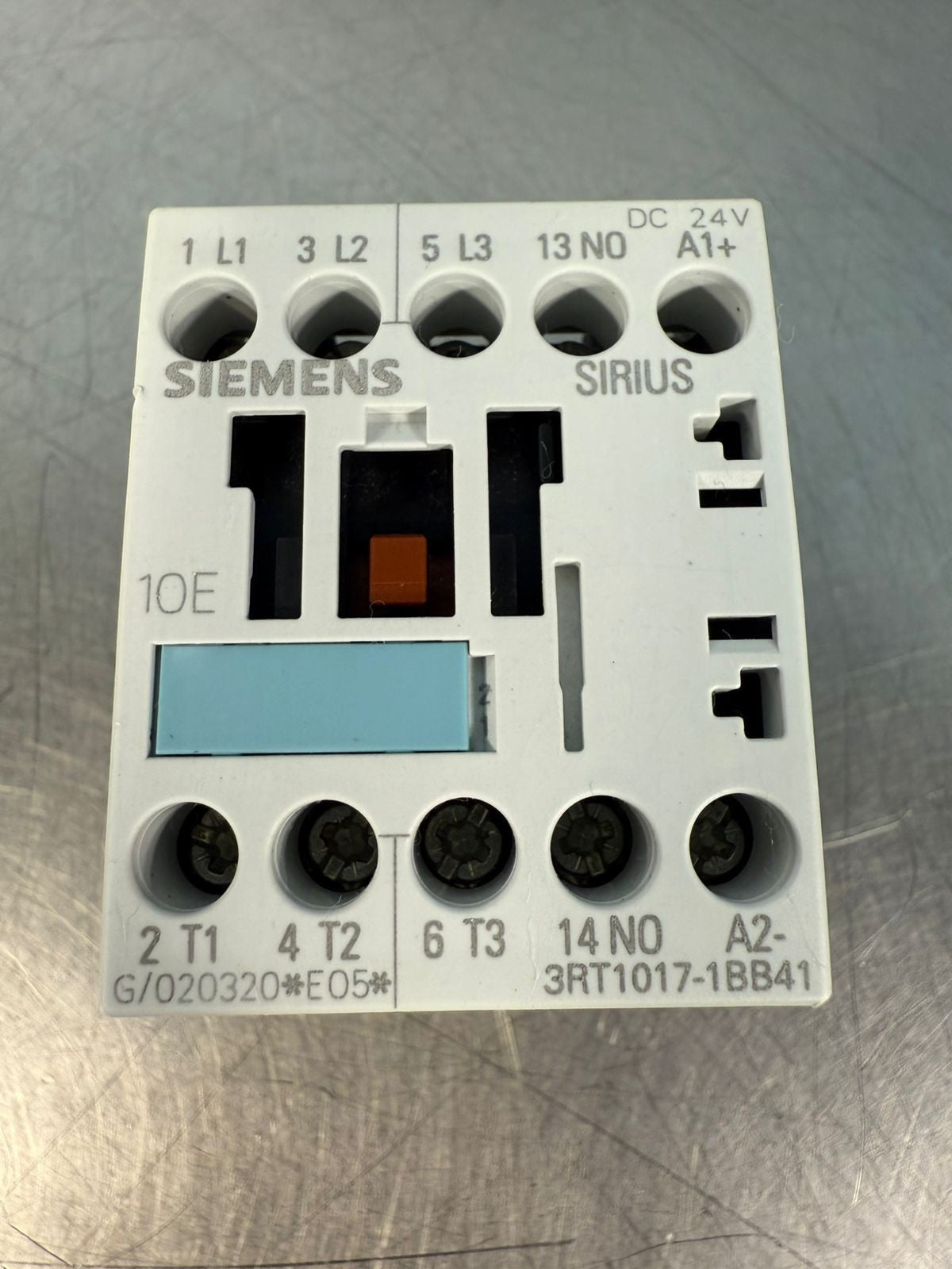 Siemens 3RT1017-1BB41 Contactor 3RT10171BB41 Sirius DC 24V   (3.5.2)