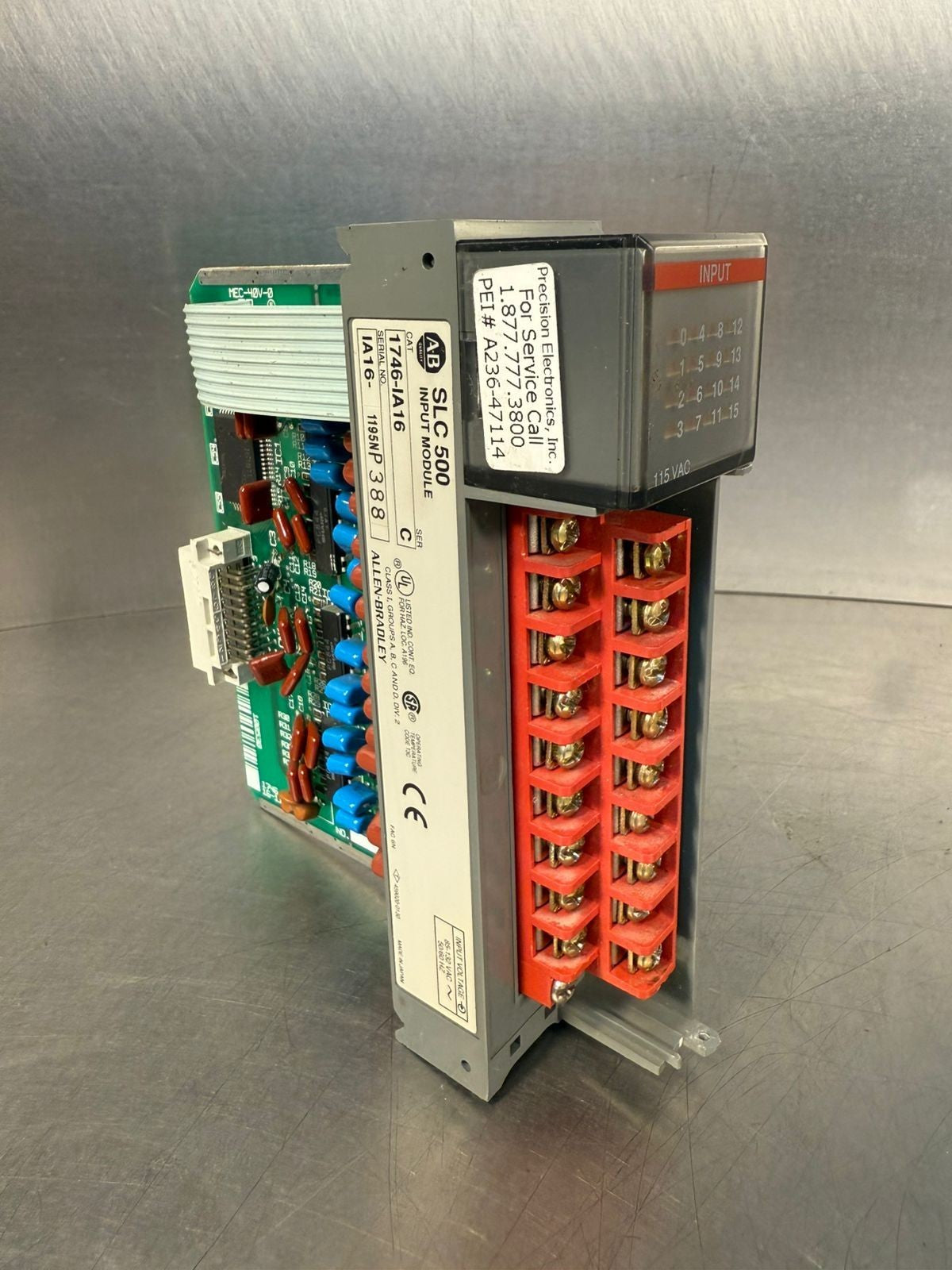 Allen Bradley 1746-IA16 /C Slc500 Digital Input Module             (6.4.3)