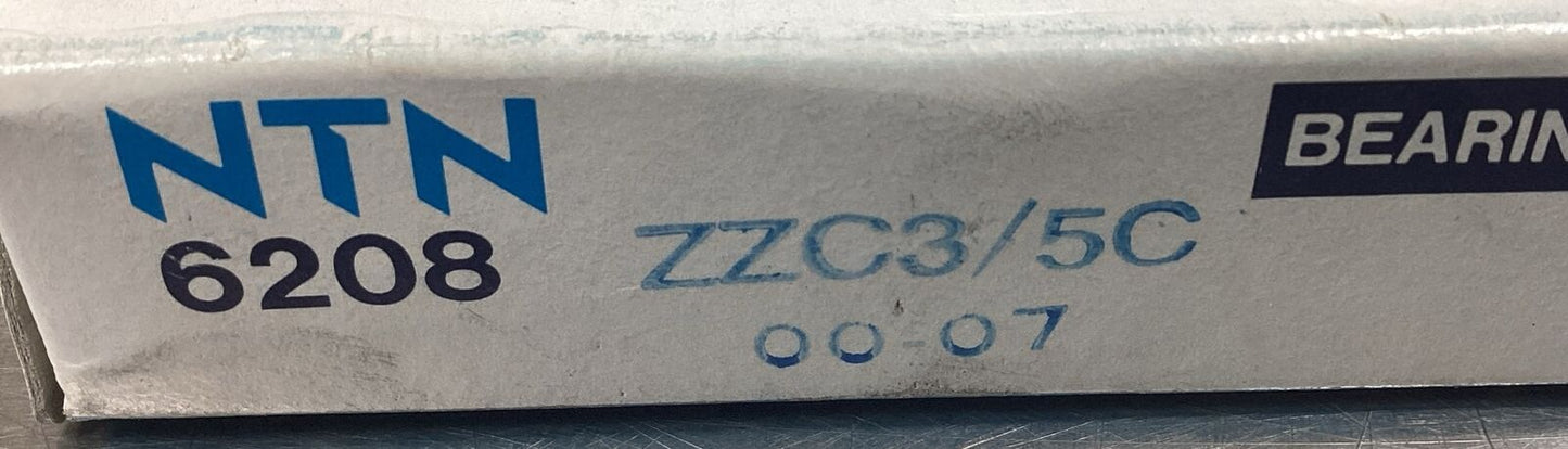 NTN  6208ZZC3/5C  Radial Ball Bearing         6B-2